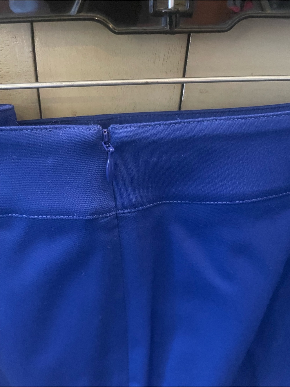 St. John Cobalt Blue Ponte Stretch Trousers - Picture 4 of 5